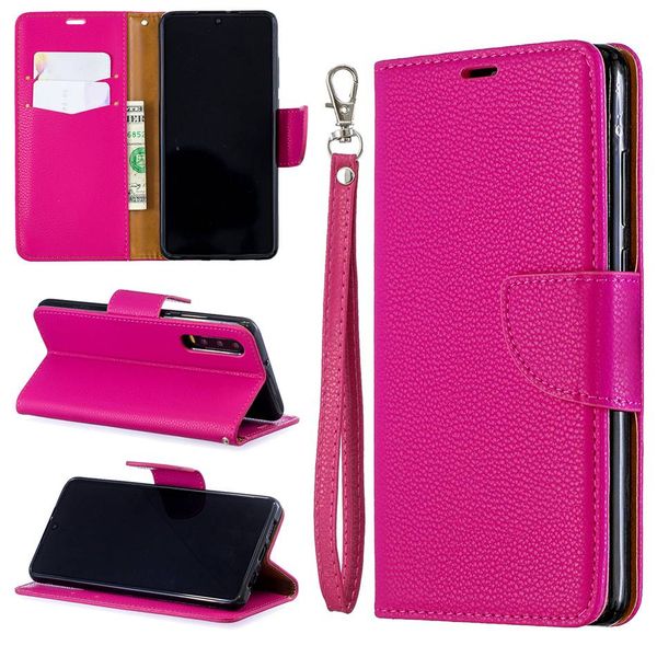 

for huawei p30 y6 y5 case flip stand wallet leather p frame full colorful phone cover