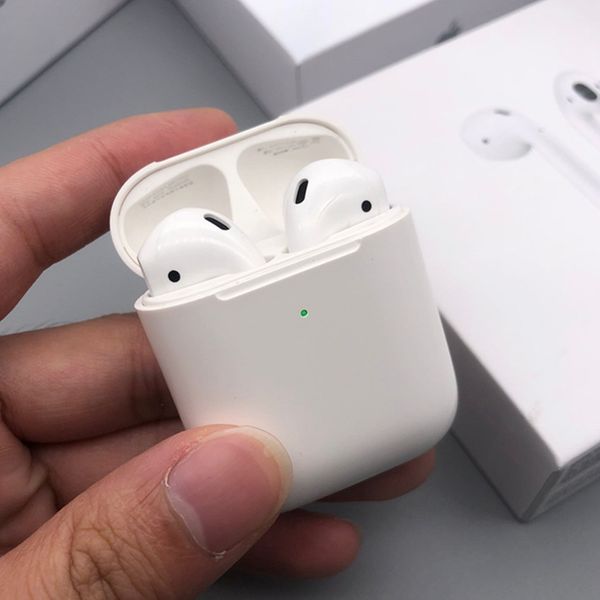 

Original air pod generation 2 with h1 chip app pop up animation window wirele charging bluetooth earphone headphone earbud head et