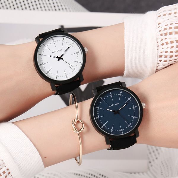 

fashion women watches women bracelet watch casual leather band ladies quartz wrist watch vintage clock, Slivery;brown