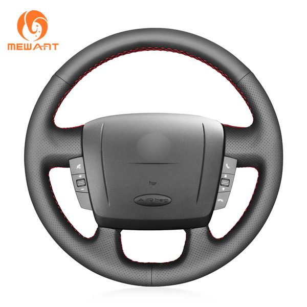 

black artificial leather car steering wheel cover for boxer 2006-2019 jumper relay ducato promaster
