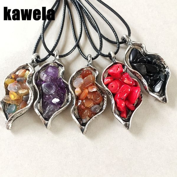 

new design oriental mixed color irregular small stone pendant necklace, Silver