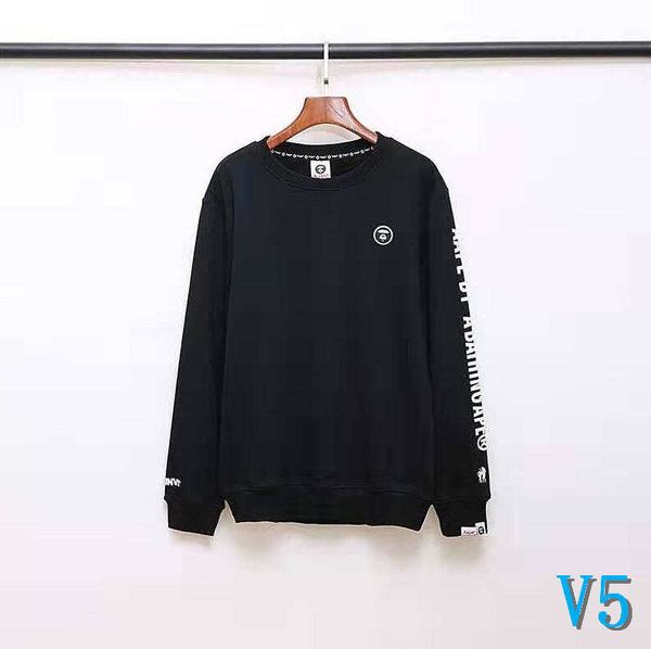 

mens designer sweater antumn brand hoodie terry sweater letters print sleeves hoodie for men women luxury fashion style clothingv5, Black