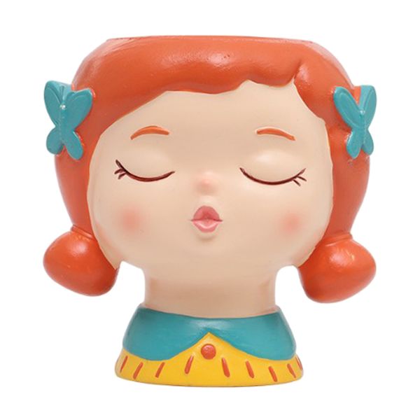 

resin succulent container plant pot figurine p props ornament