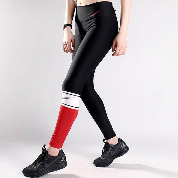 

women leggings fashion women clothes yoga outfits pants joggers letters print sportswear casual trendy pants size s-xl, Black;white