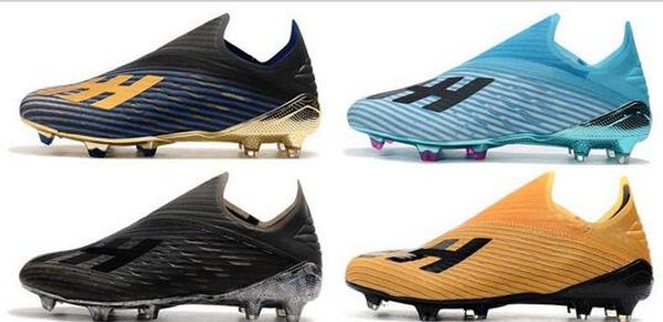 

2019 new x 19.1 fg mens soccer shoes with shoelace cleats chaussures crampons de football boots x19+ scarpe da calcio