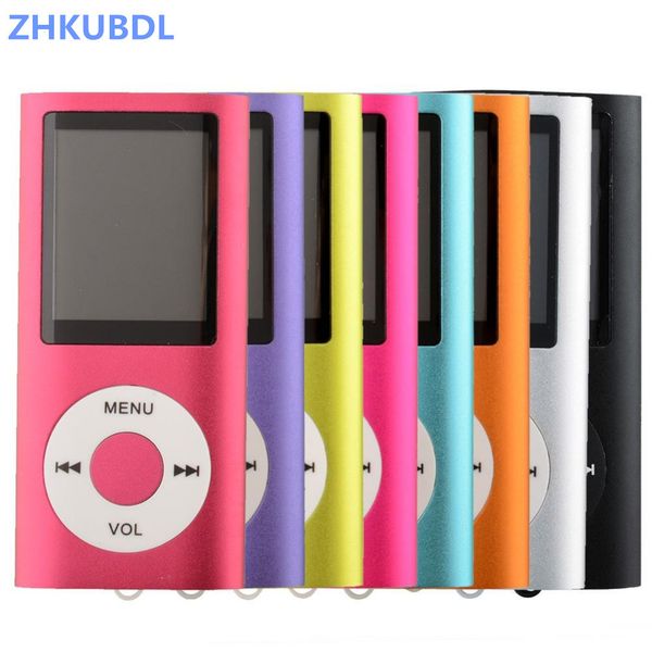 

zhkubdl new 4th 1.8"lcd mp4 player video radio fm player mp4 with 2gb 4gb 8gb 16gb 32gb sd tf card ing