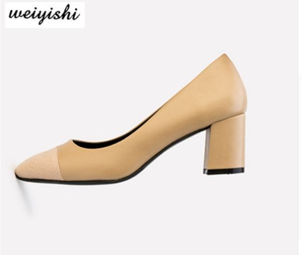 

2018 women new fashion shoes. lady shoes, weiyishi brand 023, Black