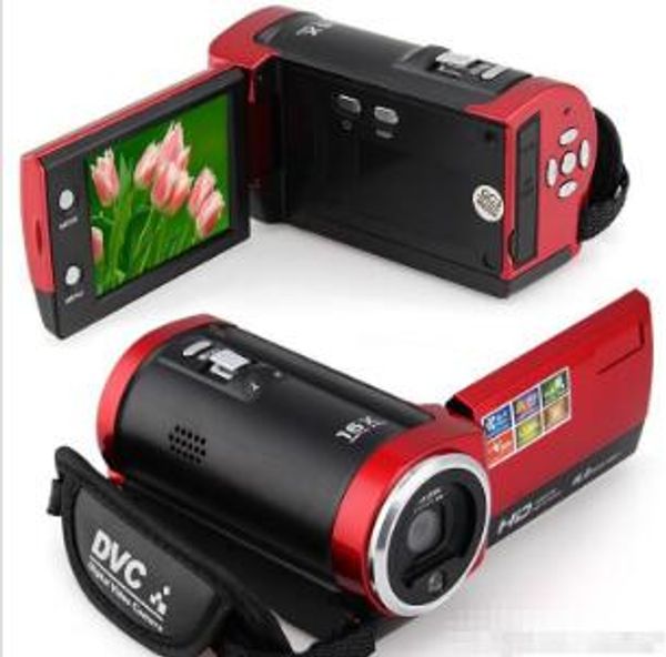 

c6 camera 720p hd 16mp 16x zoom 2.7'' tft lcd digital video camcorder camera dv dvr black red worldwide