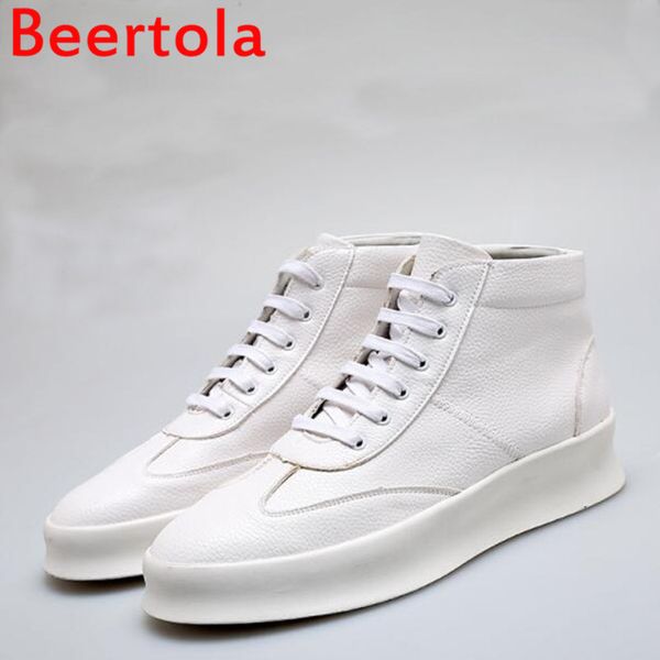 

high sneakers men white black red men's flats shoes casual style round toe tenis masculine new designers chaussures