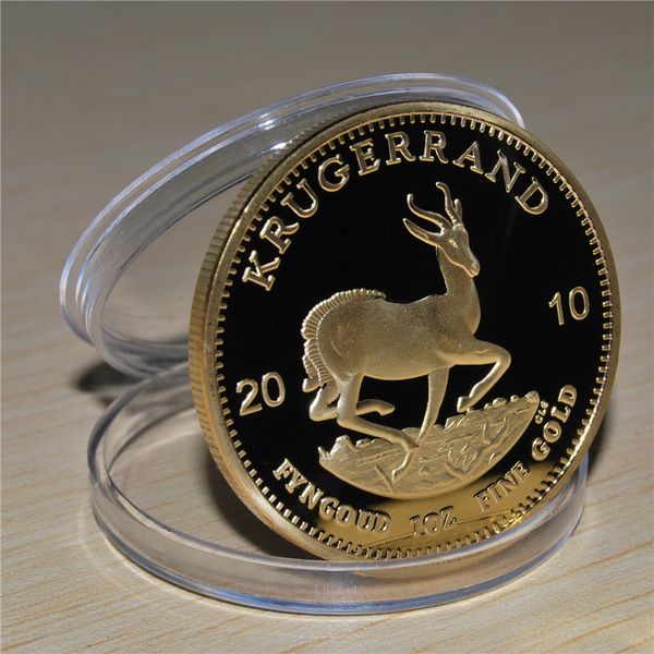 

3шт Свободной перевозки груза / серия, 2010 Крюгерранд ЮАР слитков золото 1 унция мон