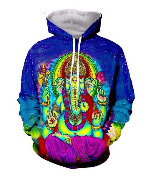 Mens designer hoodies para mulheres homens casais moletom amantes 3d elefante hoodies casacos com capuz pulôveres Tees roupas R176