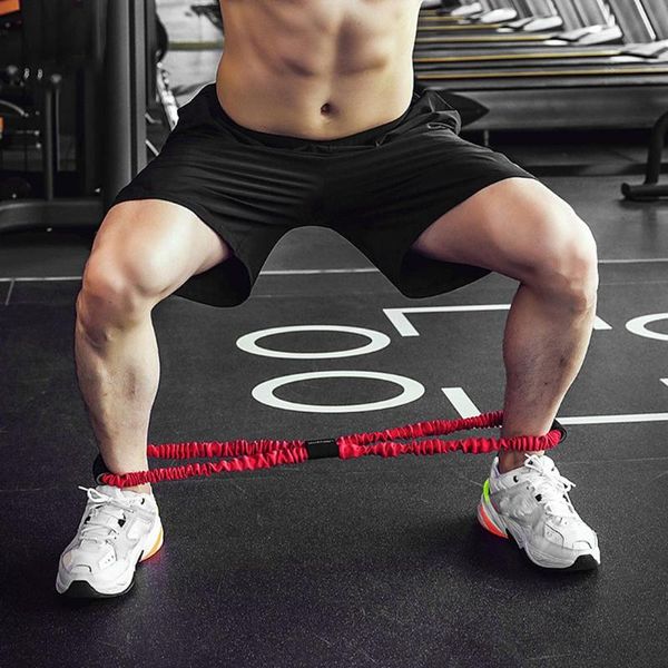 

exercise resistance rope fitness elastic durable rubber loops latex pull sports equipment for yoga gym workouts
