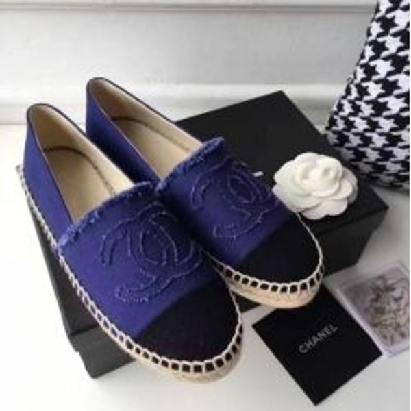

New Hot selling women NIB classic canvas leather espadrille flats shoes women's flat espadrill shoes girls casual outdoor soft leather flat