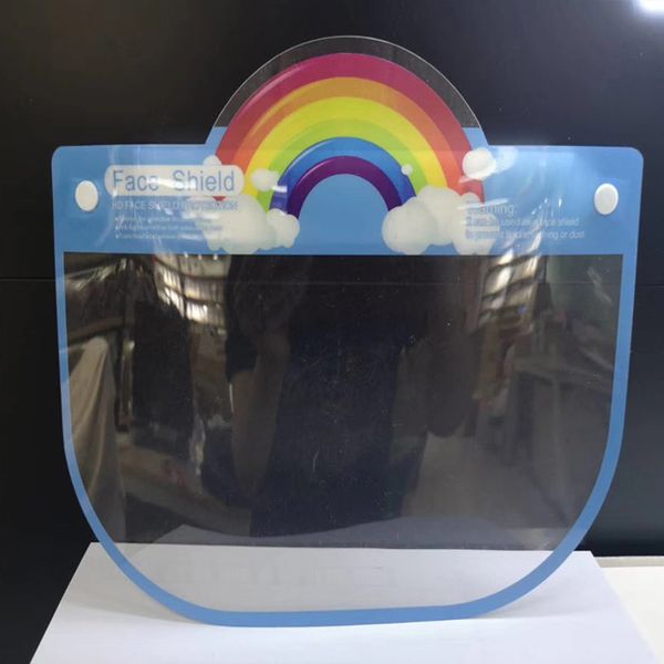 

Free DHL Face Shield Mask PET Clear Transparent Anti-fog Dust Protective mask Kids Adult Multi-Function Oil-Splash Proof Kids Face Shield
