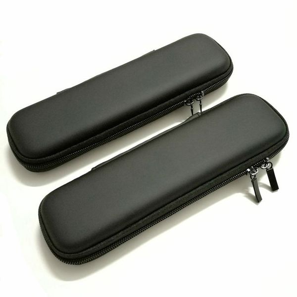 

1 piece portable eva black color pen case cover holder school office stationery pencil pouch earphone organizer pen bag