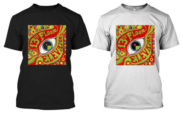 The 13th Floor Elevators Rock Band Men S Black White T Shirt Shirts Tee Xs 2xl Cool Casual Pride T Shirt Men Tee Shirts Sale Designable T Shirts From