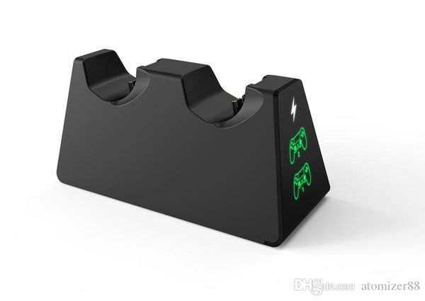 

dobe dual charging dock for nintendo game controller ps4 slim pro p4 gampad charger led game charging station quick charge stand holder dhl