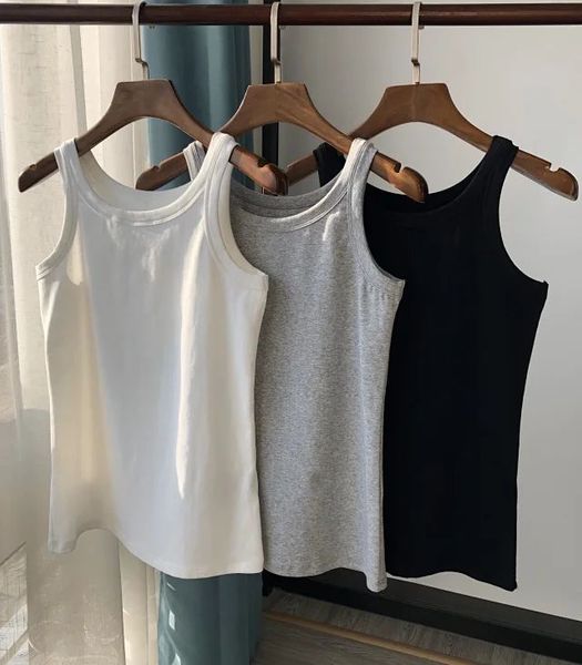 

весна и лето новый простой стрейч жилет без рукавов, White