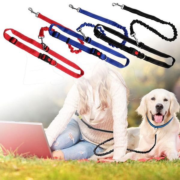 

tpfocus durable pet dog multifunction elastic force pet leash for outdoor dogs training walking leash leads for large dogs