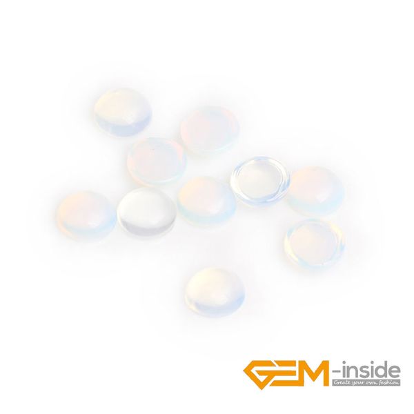 

white opalite beads gem stone cab cabochon beads for jewellery ring pendant making diy gifts 5pcs wholesale ing