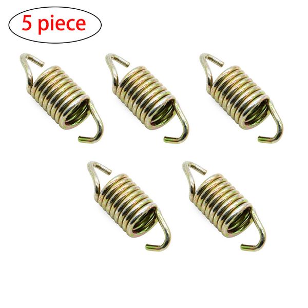 

2/5/8/10pcs motorcycle exhaust pipe spring stainless steel spring for polaris snowmobile atv quad utv 1998-2012 pressure