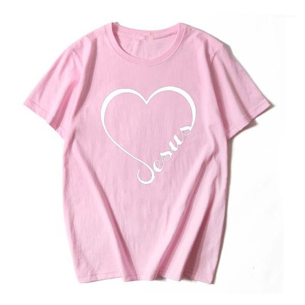 

loose more colors shirts heart summer womens tshirts couple sweet letter printed mens womens tees casual, White