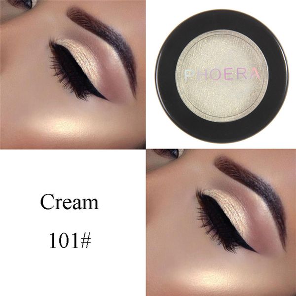 

phoera new arrival glitter shimmer eyeshadow single eyeshadow metallic pigmented waterproof makeup eye shadow cosmetic