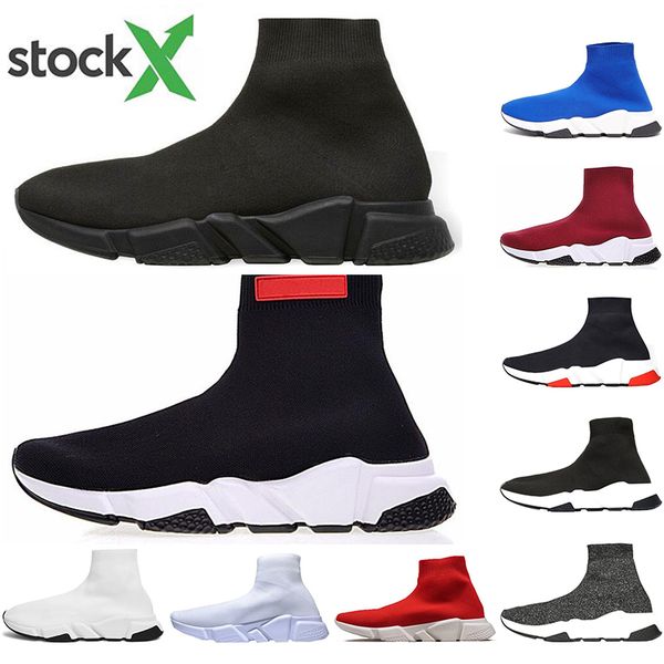 

sock 2020 fashion speed trainer designer mens womens ace sock brand triple black white blue sports sneaker casual shoes