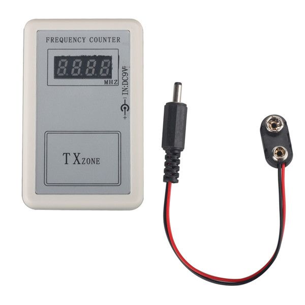 

250mhz-450mhz) remote control transmitter mini digital frequency counter test result accurately