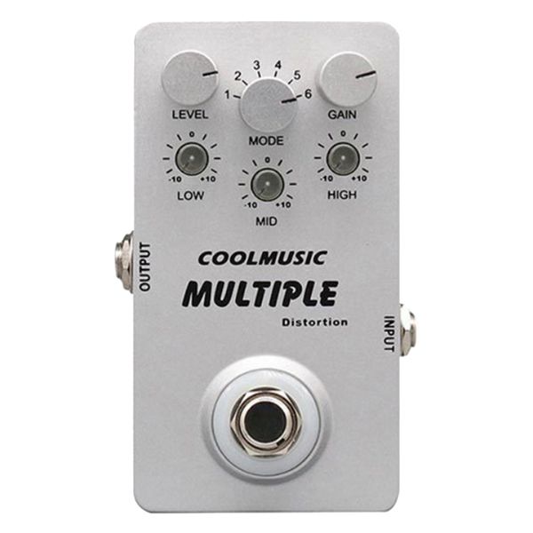 

1pc a-mt6 digital heavy metal distortion guitar effect pedal alloy shell