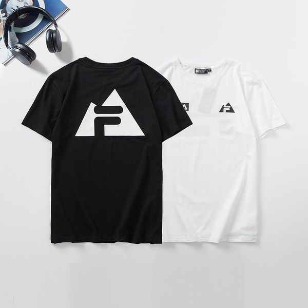 

2020 mens womens designer t-shirts fashion summer new arrival letter geometric print brand tees luxury couple black white, White;black