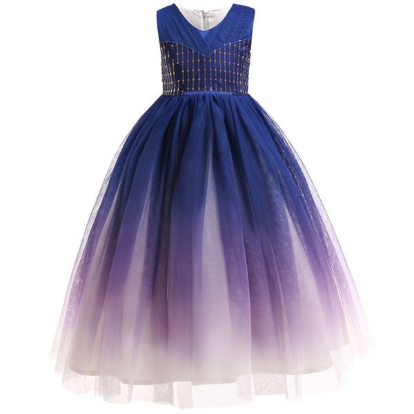 Acheter 2 12 Ans Filles Robes De Soirée De Mariage Ados Robe De Bal Bébé Fille Fête D\u0027anniversaire Princesse Robe Enfants Vêtements Vêtements Pour
