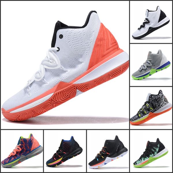 

2019 New Basketball Shoes For Men KDs 10 EP Zoom Blue White Grey Rainbow Out Sole Mens Casual Sneakers