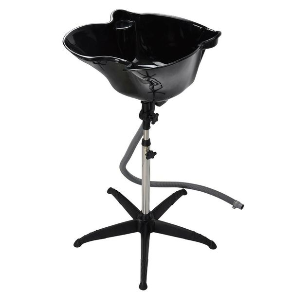 

height adjustable shampoo basin stand hair salon portable treatment bowl beauty