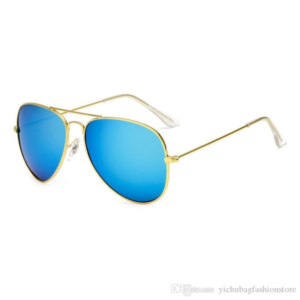 

2019 sunglasses men's vintage sunglasses ms. frame glare pilot aviation sun glasses polarized driving eye glasses with logo, White;black
