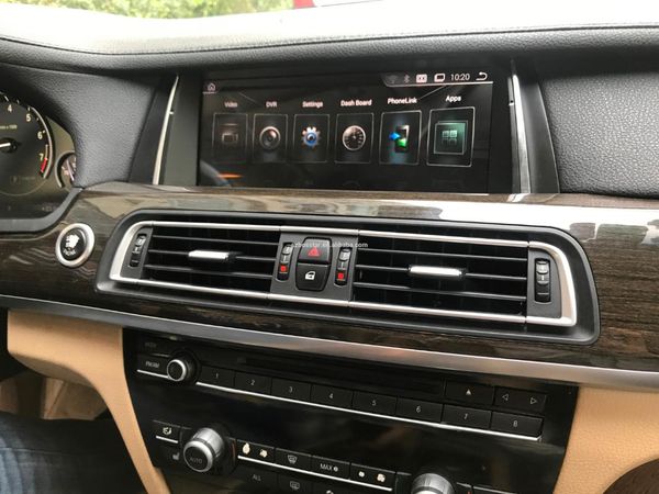 

car audio autoradio player gps navigation for 7 series f01 f02 2009-2012 radio stereo px6 processor 6-core android 9 screen car dvd