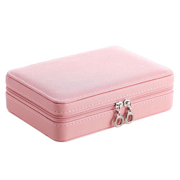 

с hook упаковка дисплей лотка защитные хранения ювелирных изделий box travel organizer держатель серьги кольца ожерелье многофункционального, Pink;blue