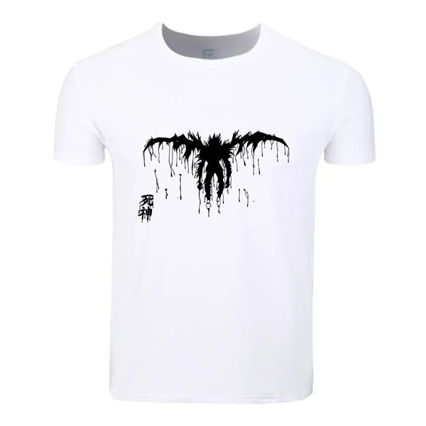 

ryuk death note cotton students summer t-shirt custom casual short sleeve men women boys girls t shirt tees kids tshirt, White;black