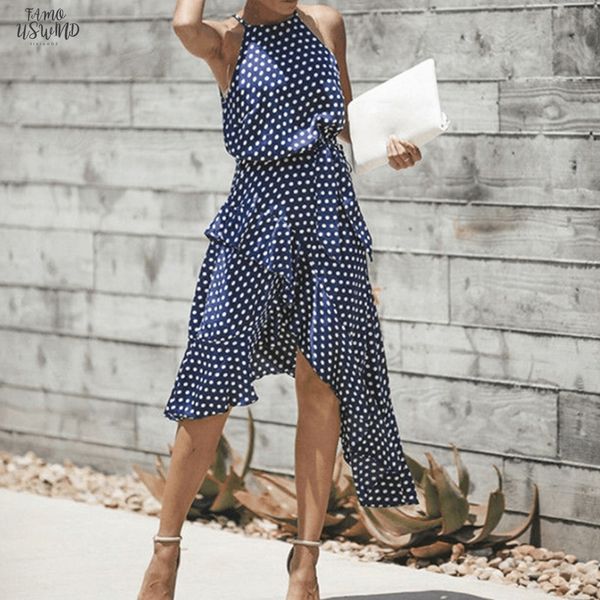 

beach dresses long dress women travel pleated loose beach dot print dresses femme elegant sundress evening party dress, Black;gray