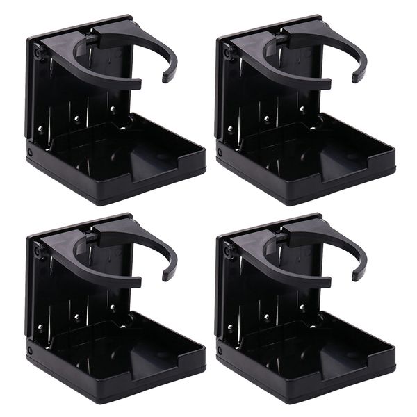 

4x folding nylon drink cup holder seat for marine boat rv yacht car