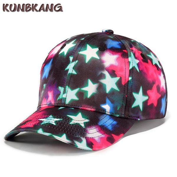 

new arrive star printed baseball cap women colour snapback sun hat bone casquette girls female summer sports casual visor cap kfgej, Black;white