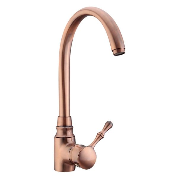 

Традиционный Викторианский Смеситель Для Кухонной Раковины Monobloc Tap Bronze Copper Faucet