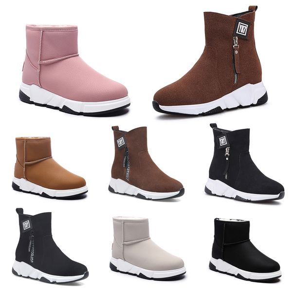 

non-brand designer shoes speed trainer casual sock shoe brown black pink beige flat fashion women runner socks sneakers 36-40 style #294