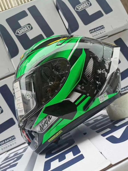 

полнолицевыми шлем мотоцикла x14 kawasakii шлем езда мотокроссу motobike