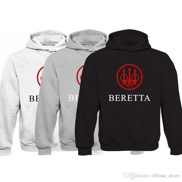 

mens конструктора вскользь пуловер толстовки beretta logo ситца высокого качества с длинным рукавом толстовка с капюшоном вскользь s-3xl, Black
