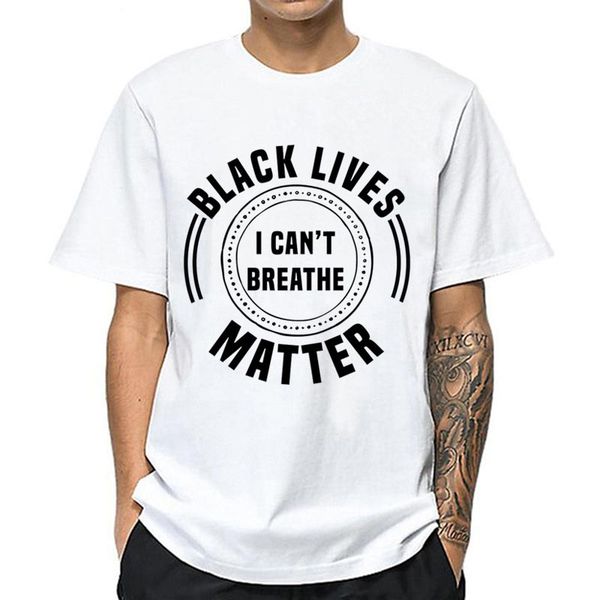 

черная жизнь материя мужчина tshirts black power повседневной футболка для мужчин i cant breathe top tee hipster drop доставка, White;black