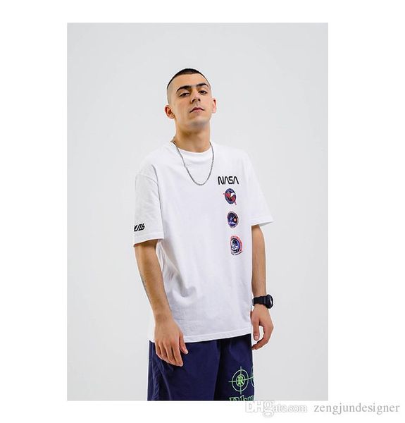 

mens летнего дизайнер американской печать tshirts crew neck короткого рукав женская одежда мода street style повседневная одежда, White;black