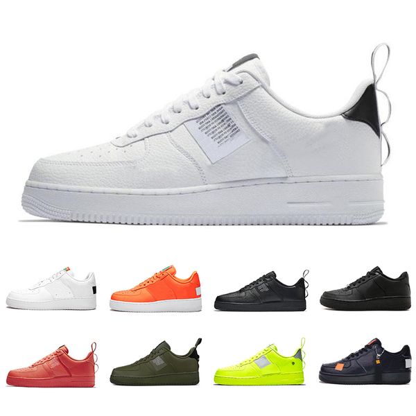 

2019 dunk 1 utility classic black white men women casual shoes red orange sports skateboarding high low cut wheat trainers sneakers 5.5-11