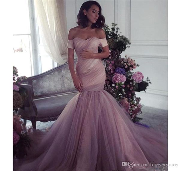 

2019 mermaid off the shoulder tulle evening dress runaway celebrity formal holiday wear prom party gown custom made plus size, Black;red