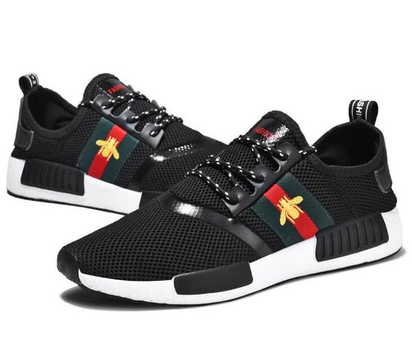 

New arrival mbd 13 gucci men running hoe for outdoor women breathable port hoe athletic platform neaker men trainer, Black